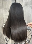 ロングヘアー縮毛矯正上級髪質改善 赤坂見附