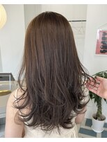 クテン(KUTEN) ナチュラルレイヤー レイヤーカット くすみブラウン