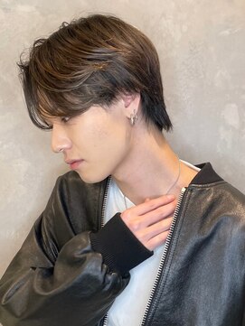 トルネード(TORNADO) シースルーセンターパート韓国マッシュ ウルフM2024.7.24