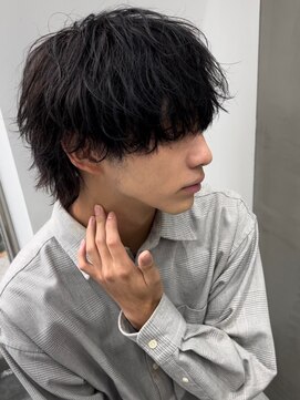 フィフス 天神大名(fifth) 再現の高いツイストスパイラルパーマ×刈り上げマッシュ