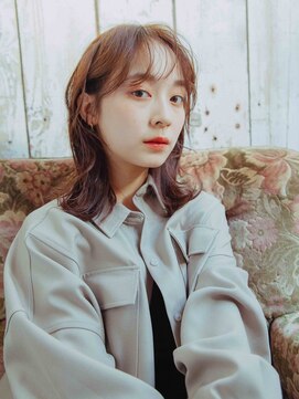 ブール 千歳烏山(bool) トップレイヤー/顔まわりカット/こなれ感