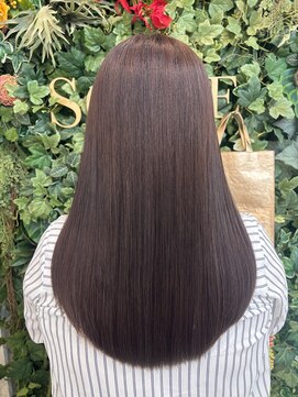 シーン(SCENE) 髪質改善/縮毛矯正/レイヤーカット/セミロング/伸ばしかけヘア