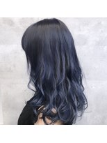 キャラ シャローネ 池袋(Chara Chalone)&nbsp;ケアブリーチのブルーカラー【池袋東口/岸雄一】