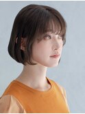 20代30代40代大人可愛い髪質改善小顔艶感ミディグレージュ