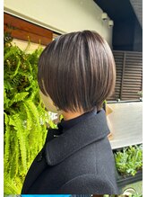 スクエアウーノ 博多(SQUARE*UNO HAKATA) 艶感アッシュの美シルエット/髪質改善/カラー/トリートメント