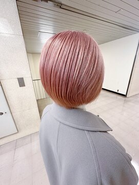 クラウド ナイン(Cloud 9) 【ダメージレスのケアブリーチ使用】ペールピンクカラー