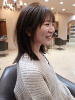 レジナヴィータ 栄(Reginavita)&nbsp;レイヤーカット 顔周りレイヤー アッシュ 前髪カット 髪質改善