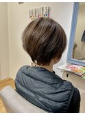 お手入れ簡単ショート/30代40代50代【春風】