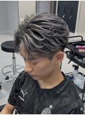 シルバーバレイヤージュブリーチカラー