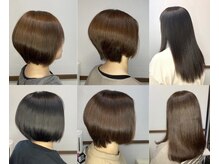 美容室 Mの雰囲気（当店のスタイル写真は全てアイロン使ってません！）