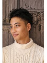 シエル ポッシュ(ciel poche) ツーブロックアップバングショートヘア