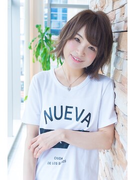 アルターリアン(aL ter LieN) 【aL-ter LieN TAKU】小顔カット☆春髪外ハネボブ　千葉