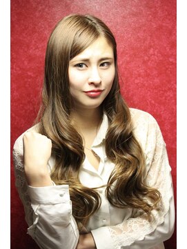 ヘアー アンダンテ(hair Andante) Andante愛され小顔かわいいパーマ巻き髪風セミロング