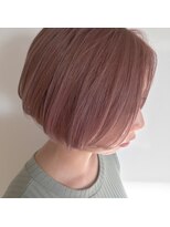 ファッジ 南柏(FUDGE)&nbsp;【FUDGE】 ピンクパール 大人可愛い前下がりボブ