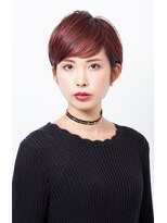 ピークアブー ワン(PEEK-A-BOO ONE)&nbsp;ミニマム大人ショート×ボルドーカラー【伊藤 雨潔】