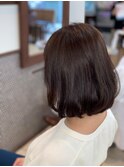 【QUATRO川崎】大人ブラウン　ボブ　平山和也