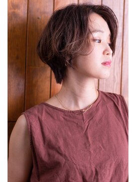 パリオ バイ コレット(Palio by collet) ハンサムショート×センターパート【Palio by collet】