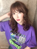 ラノバイヘアー(Lano by HAIR) 【Lano by HAIR】関亜梨佐 ストレートバング小顔ミディアム