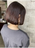 前下がりグラデーションボブ