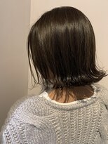 リアン(Lien)&nbsp;Lien☆オリーブカラー×小顔外ハネボブ×ハイライトカラー