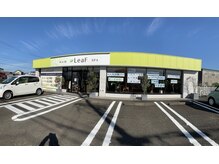 美容室 リーフ 島田店(LeaF)の雰囲気（広々した駐車場で停めやすいです）