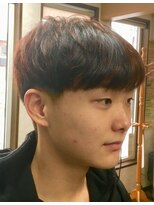 サルヴェ&nbsp;韓流系！ツーブロックボブスタイル