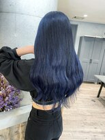 ルーブ トウキョウ(Loob. TOKYO)&nbsp;くすみブルー☆【池袋.ケアブリーチ.インナーカラーピンク】