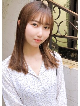 ナナカバイミーツハンド(nana.ca by meetsHAND) 明日香ちゃん風♪王道サラツヤロング