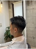 ビジネスマンのこなれ感フェード風カット