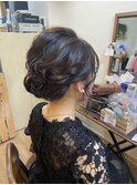 シニヨンアップセット【ヘアセット　立川/立川南/八王子/国立】