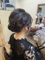 ロカット サロン(Roquat Salon)&nbsp;シニヨンアップセット【ヘアセット　立川/立川南/八王子/国立】