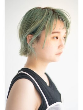 ジュール 新宿三丁目(Joule) ミディアムヘア/ショコラベージュ/ボブルフ/新宿