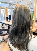 グレージュ系ハイライト/ダークグレージュ/20代/30代/40代/50代