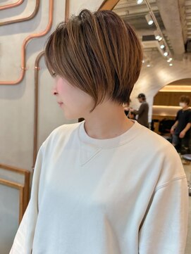 ロンド エスポワール 錦糸町(Lond espoir) 【工藤昴】グレージュカラーボブウルフココアベージュ【錦糸町】