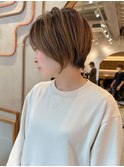【工藤昴】グレージュカラーボブウルフココアベージュ【錦糸町】