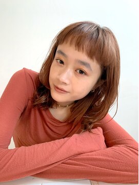イコル(ikoru) ショートバング/透明感カラー/ロブ/30代/代官山/中目黒/恵比寿