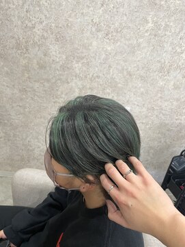 インスヘアー 東加古川店(INCE HAIR) Green highlight 【中野】