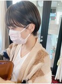 ショート髪質改善×ショコラアッシュ[三軒茶屋]