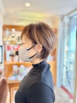 スニップ(Snip) 30代/40代/50代/ハイトーン丸みショート◎大人美人◎