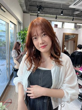 アドア 横浜(ADORE) 【ADORE横浜】ピンクオレンジカラー×フェイスレイヤー