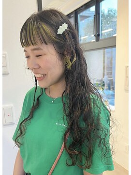 ナループロア ハチ(Nalu pu loa hachi) パーマが上手い美容室/ウェーブパーマ/ロングパーマ