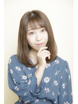 アフロディーテ 銀座(APHRODITE GINZA) 黒髪/グレーベージュ/レイヤーロング/前髪パーマ/銀座