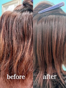 ドライブアンドビジョン 池袋(Drive&Vision) やせ髪白髪縮毛矯正ダメージビビり毛直し[池袋/縮毛矯正]