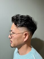 スタンドバーバー 柏(STAND BARBER)&nbsp;マッシュパーマ/ウルフ/アッシュブラック/カルマパーマ/柏/柏駅