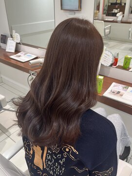 バサ 江古田店(BASSA) 【Akino】【ブリーチ無し】透明感たっぷり♪ベージュカラー