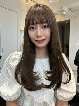 ロンドアンメゾン 原宿(Lond un Maison.) 韓国レイヤー/サラ艶ロング/シースルーバング