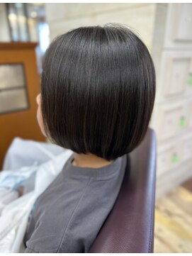 ピュア ポイント 和光店(PURE POINT) ショートレイヤー／ハンサムショート／艶髪