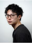 【alpha 新宿】束感×アップバング
