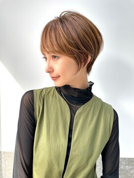 プルーヴ 秋葉原(prove) 30代40代大人女性/前髪ありショートボブ/ショートヘア/髪質改善