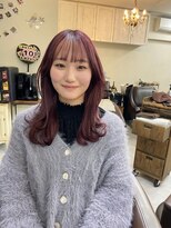 サンチャサロン(sancha salon) 韓国風くびれヘア